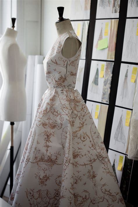 toile de jouy dior dress|toile de jouy couture.